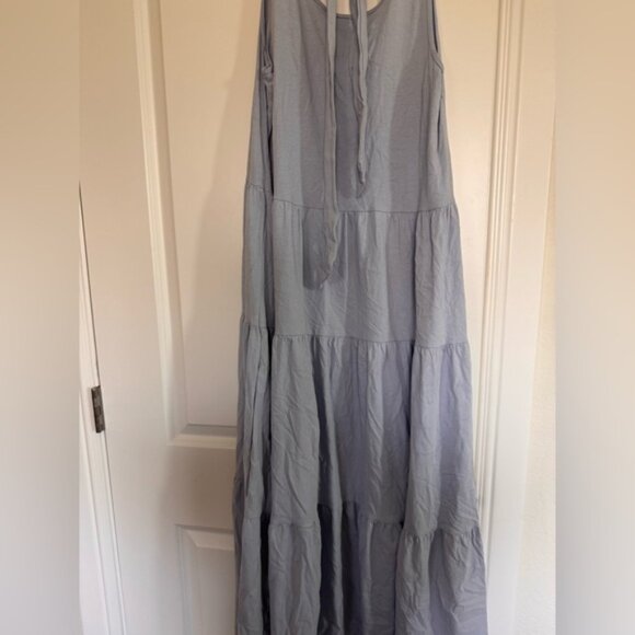 J. Crew Soft Blue 100% cotton dress - Picture 1 of 6